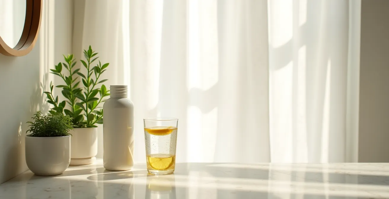 Zeitliche Darstellung der Hautverbesserung nach Rauchstopp