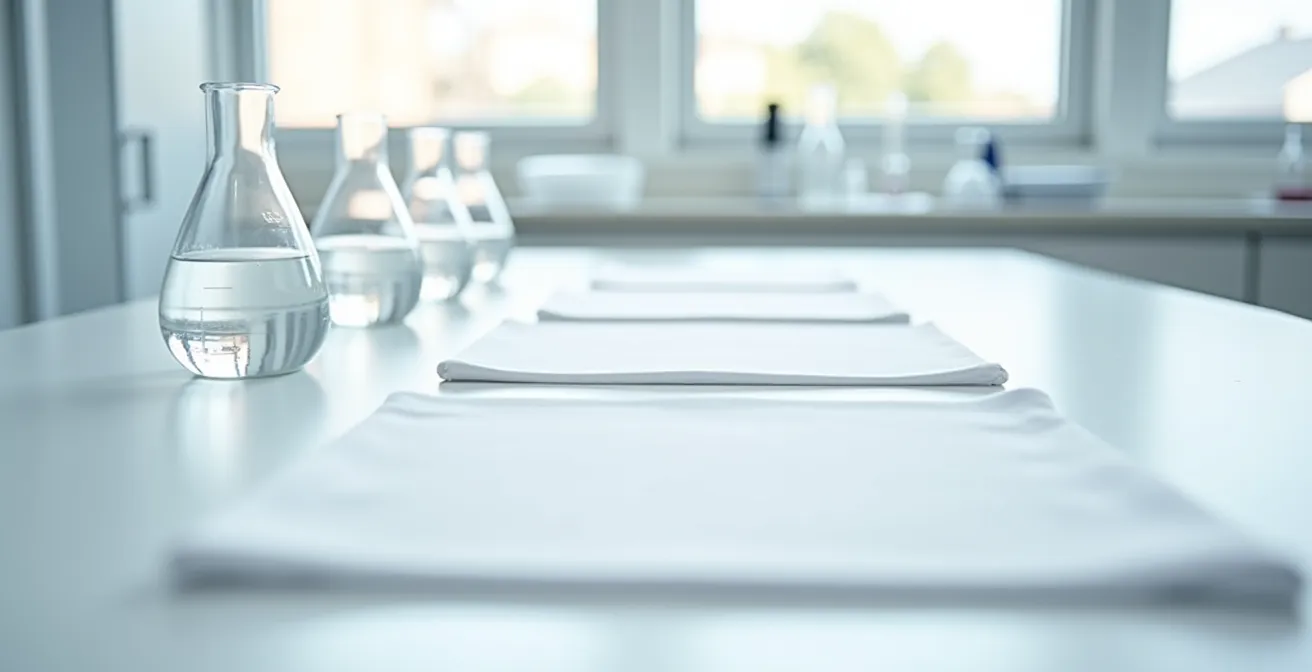 Visuelle Darstellung der Unterschiede zwischen Oeko-Tex und GOTS Prüfumfang