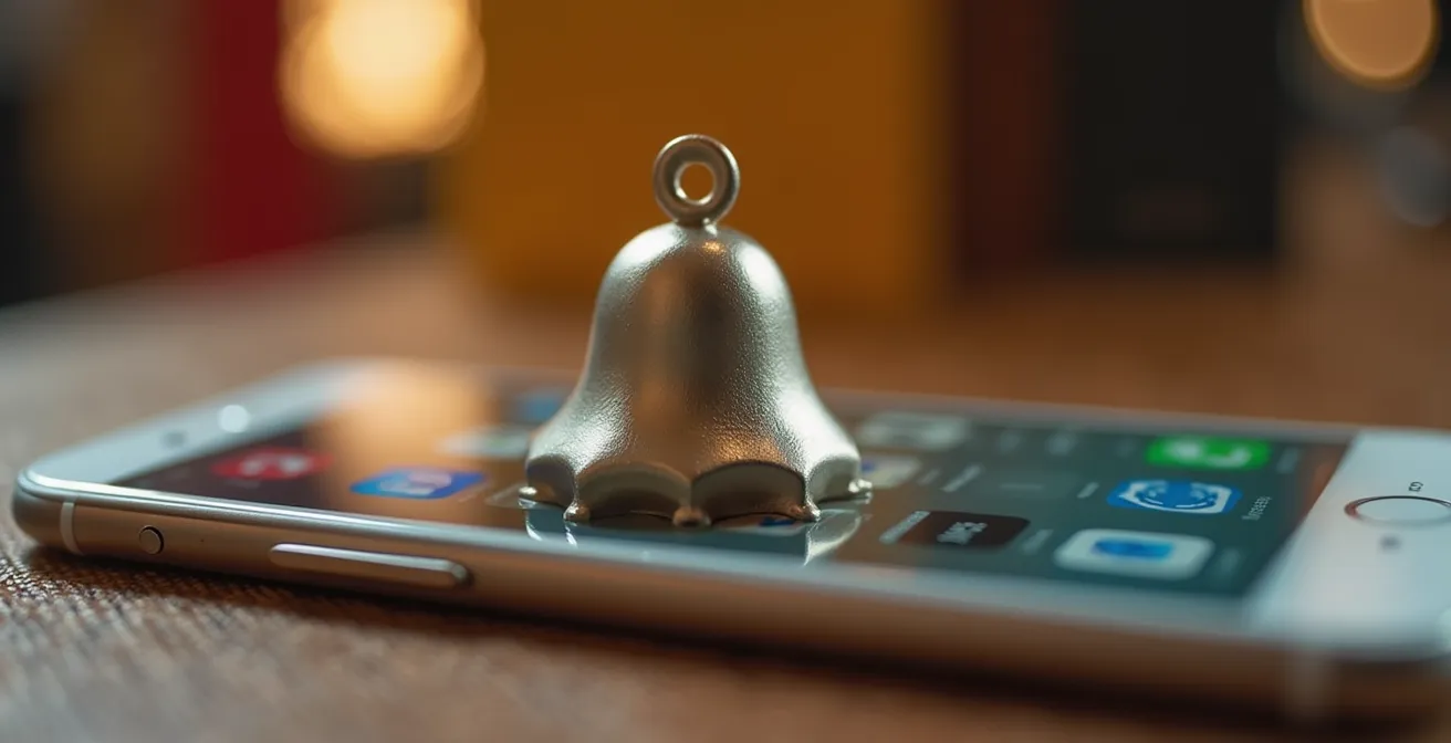 Visualisierung einer Preisalarm-Benachrichtigung auf einem Smartphone, die einen Preissturz signalisiert.